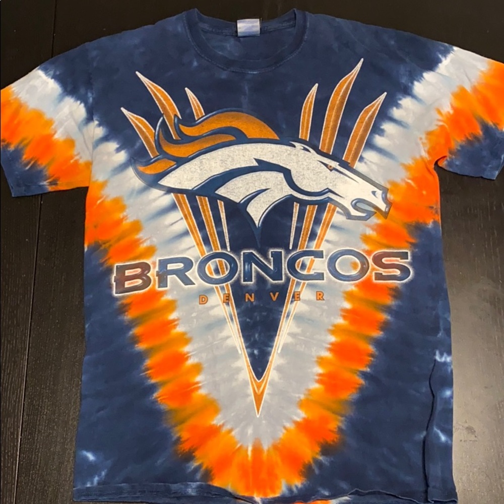 Denver Broncos Tie Dye T-shirt